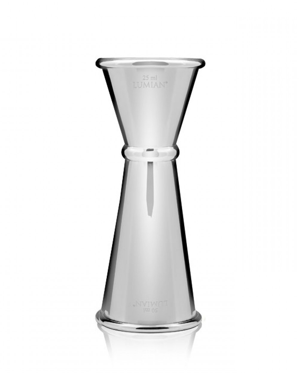 Japanisches Barmaß in Silber für 25 ml und 50 ml
