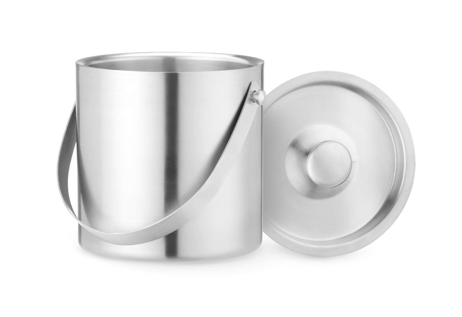 Eiseimer doppelwandig | Edelstahl - 2L