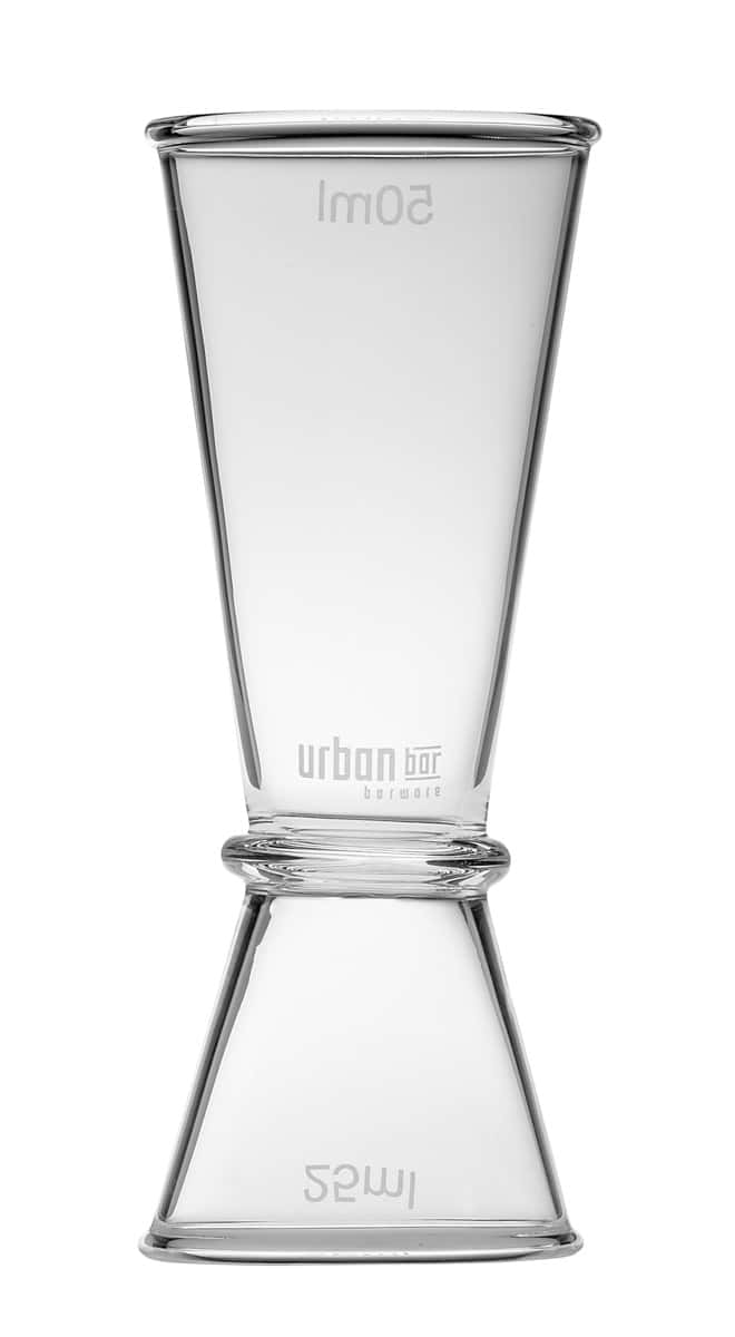 Durchsichtiges Glas Barmaß für Cocktails