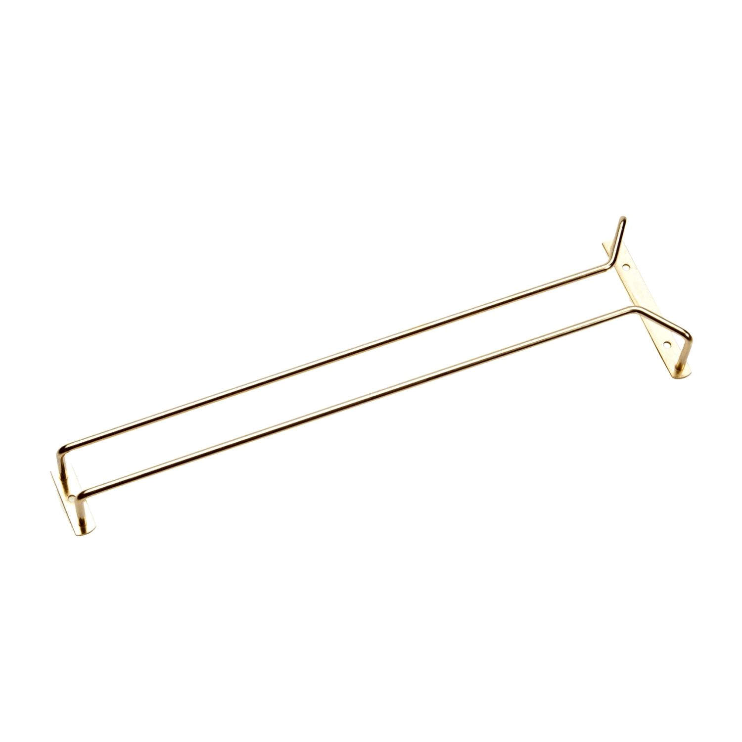 Gläserschiene Messing | 41,5 cm