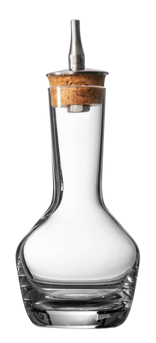 Retro Cocktail Bitterflasche mit Ausgießer