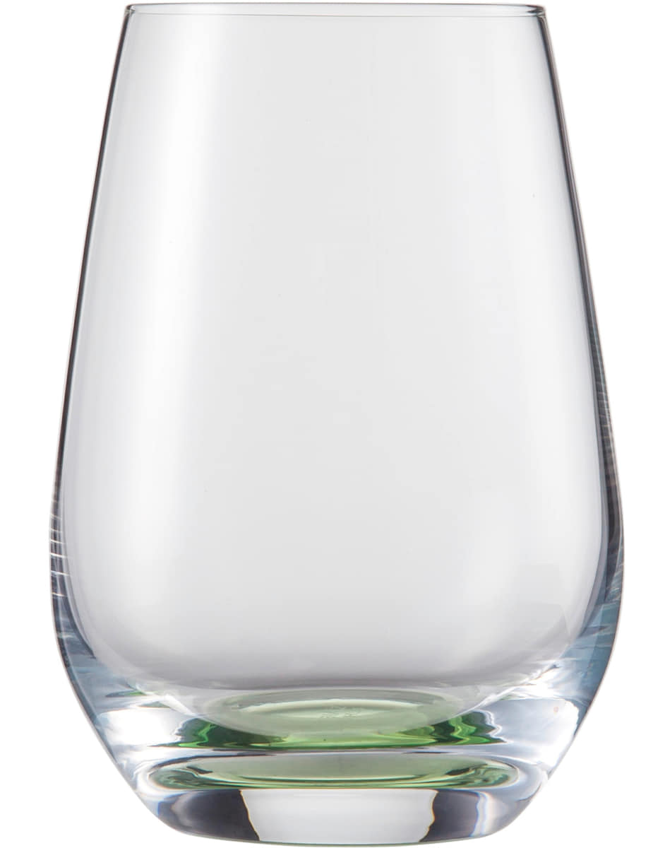 Wasserglas Vina Touch, grüner Boden