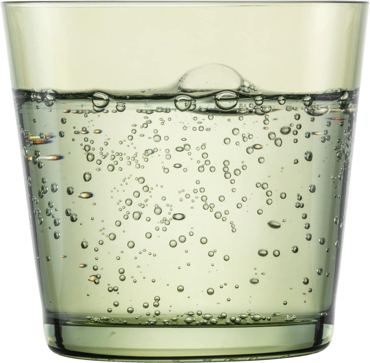 Kleines, gefülltes Wasserglas Together von Schott Zwiesel, Olive