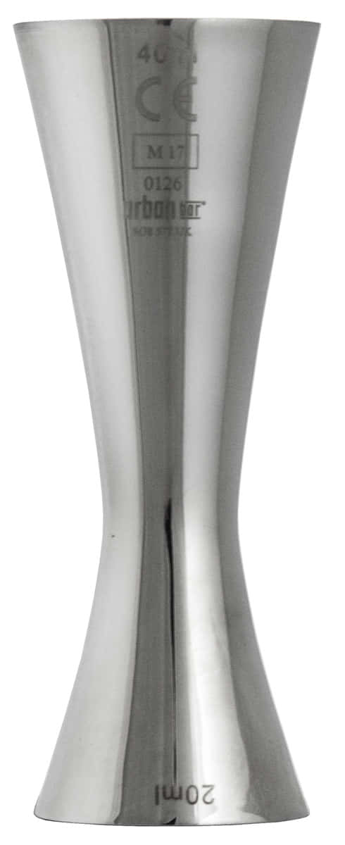 Barmaß Aero Jigger 20ml / 40 ml in Silbern