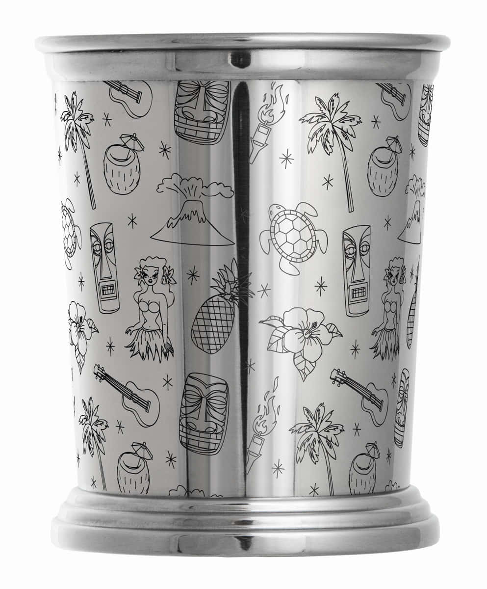 Tiki Julep Cup aus Edelstahl