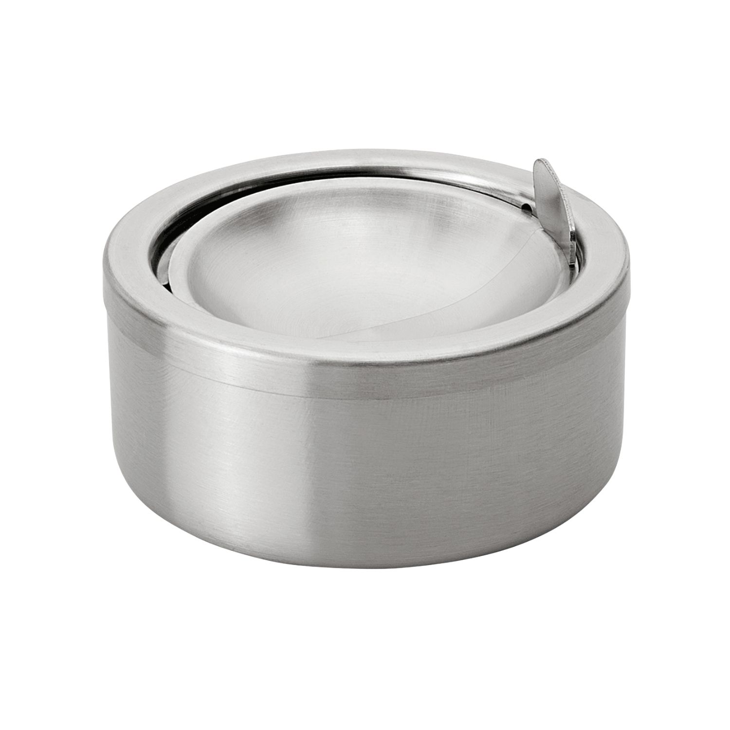 Druckaschenbecher - Edelstahl | Ø 11,5 cm