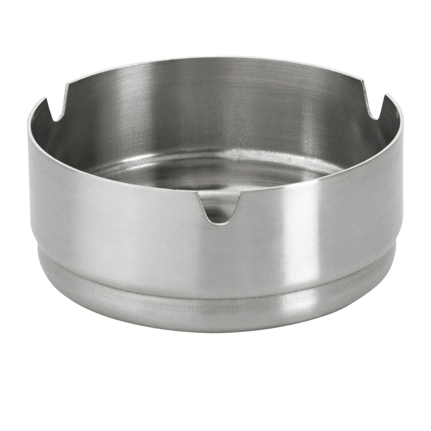 Aschenbecher Edelstahl | stapelbar - Ø 12 cm