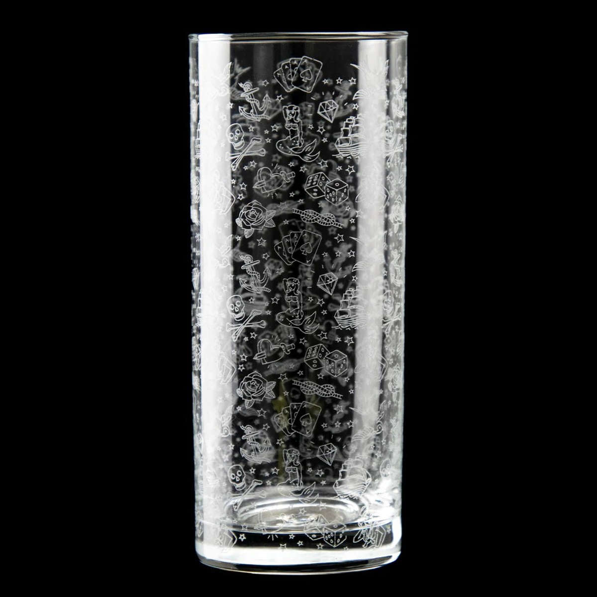 Highball Glas - Tattoo Verzierung | 300 ml