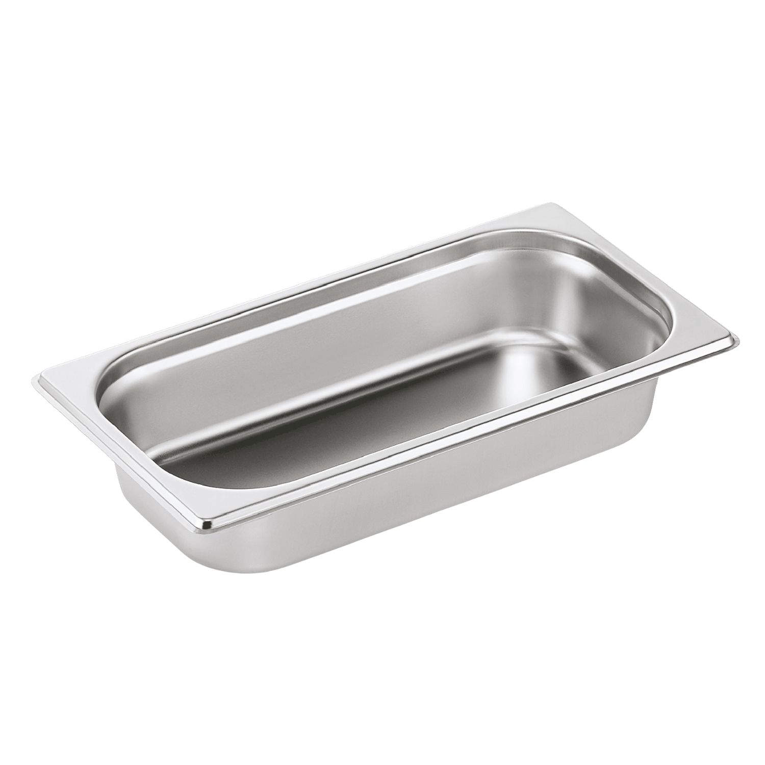 GN 1/3 Behälter - Edelstahl - GN Essentials | 6,5 cm