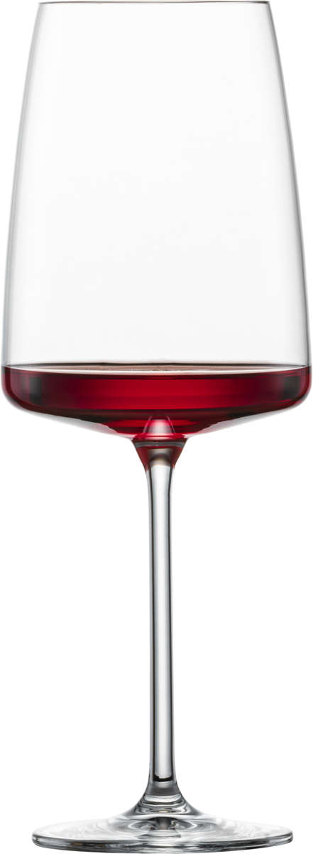 Gefülltes Rotweinglas Sensa fruchtig & fein von Schott Zwiesel