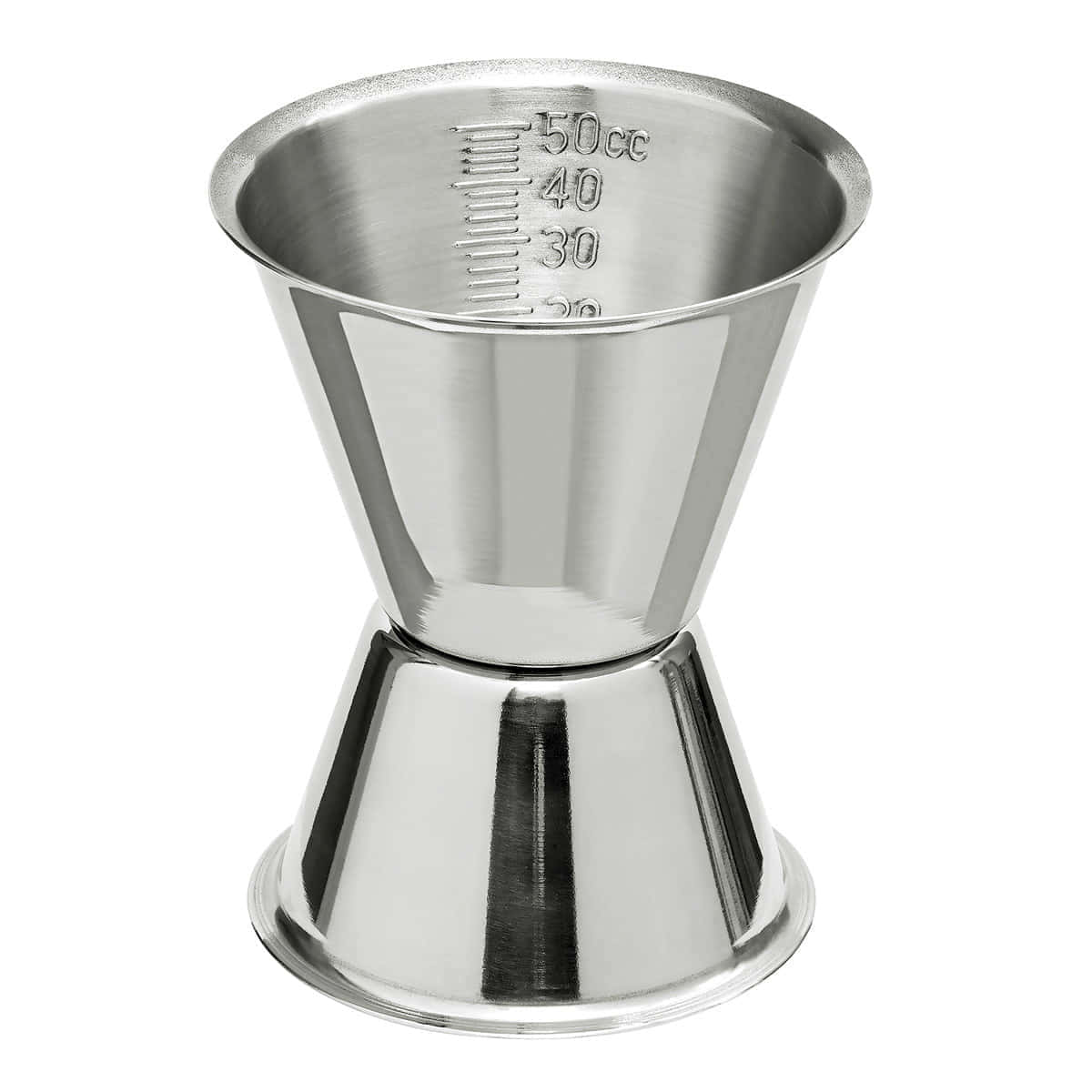 Jigger mit ml Markierungen Barmaß mit Skalierung bis 50 ml