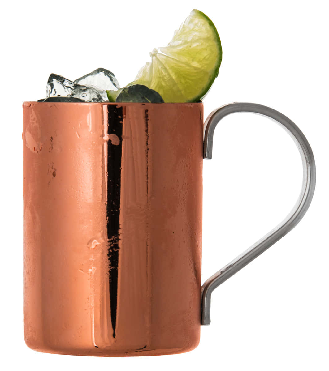 Edelstahl Moscow Mule Kupferbecher mit Griff