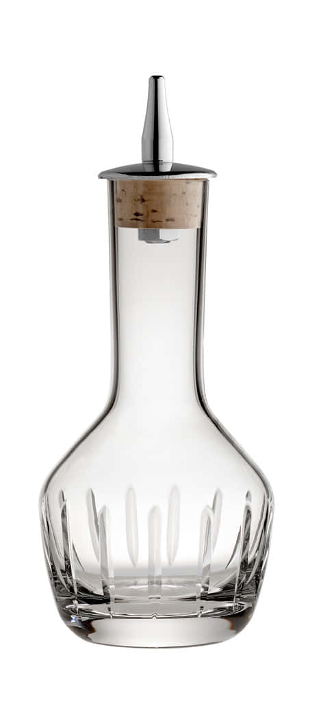 Cocktail Bitterflasche mit vertikaler Verzierung