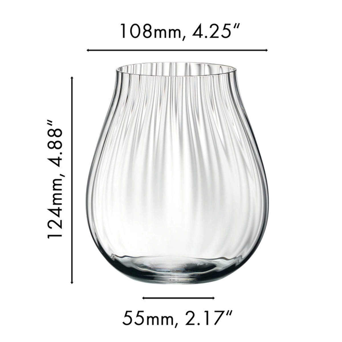 Allzweckglas Optisch O | Tumbler Collection - Riedel | 770 ml (2 Stk) Allzweckglas Optisch O | Tumbler Collection - Riedel | 770 ml (2 Stk)