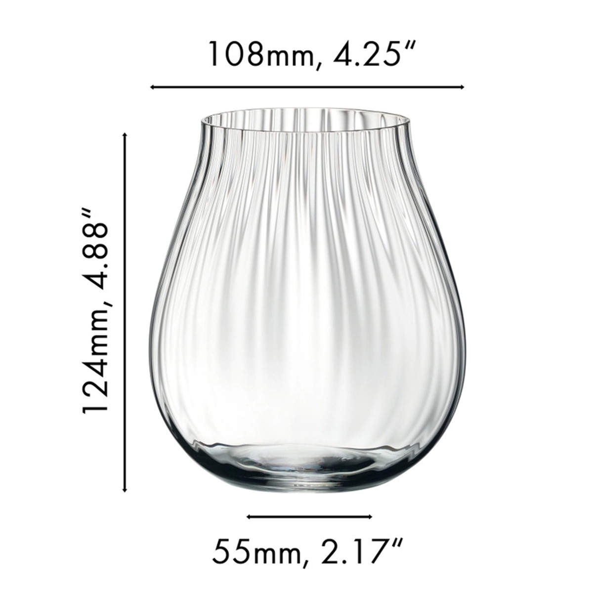 Allzweckglas Optisch O | Tumbler Collection - Riedel | 770 ml (2 Stk)