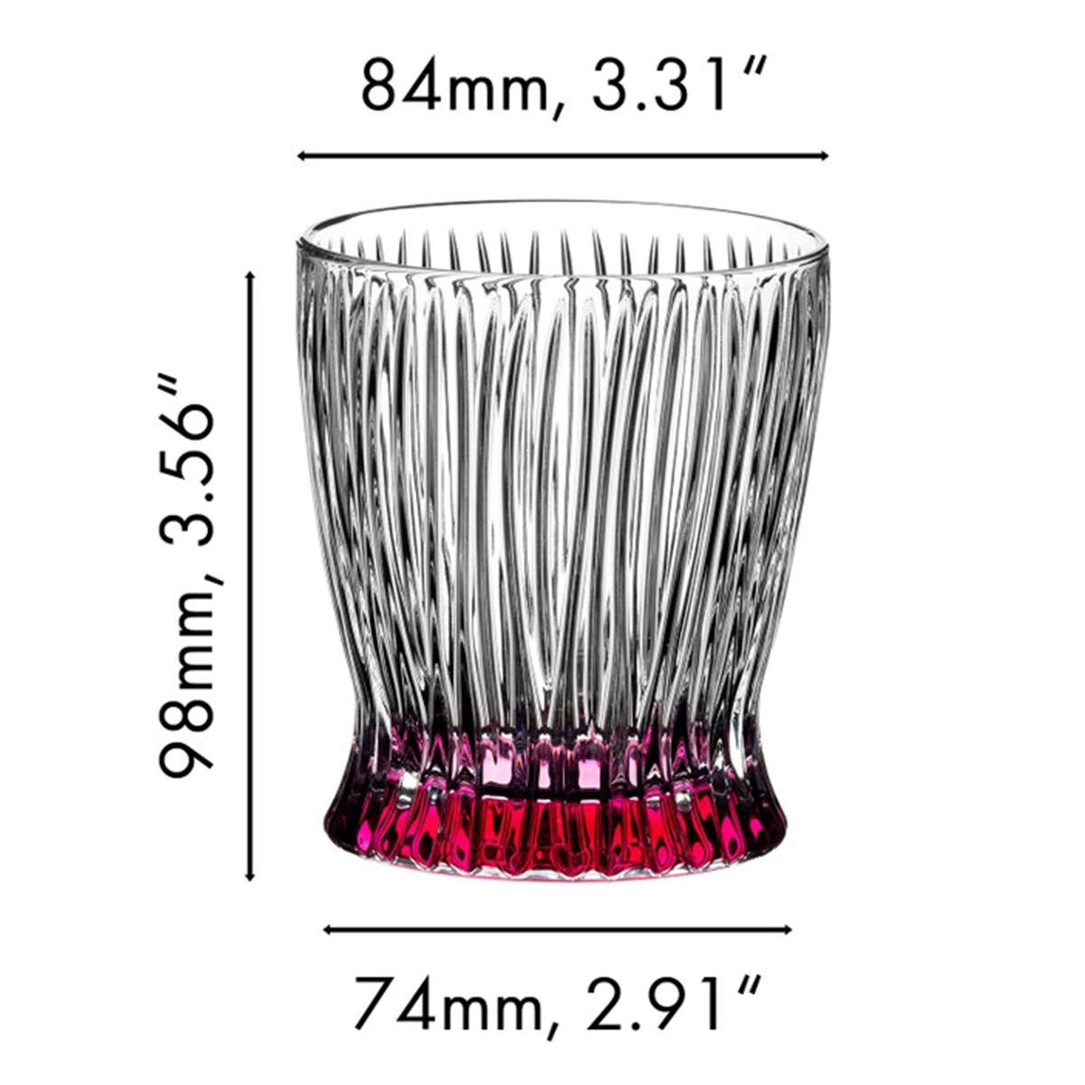 Whisky Tumbler Set Fire & Ice | Tumbler Collection - Riedel | 300 ml (4 Stk)