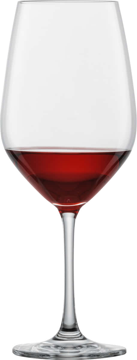 Gefülltes Rotweinglas Vina von Schott Zwiesel