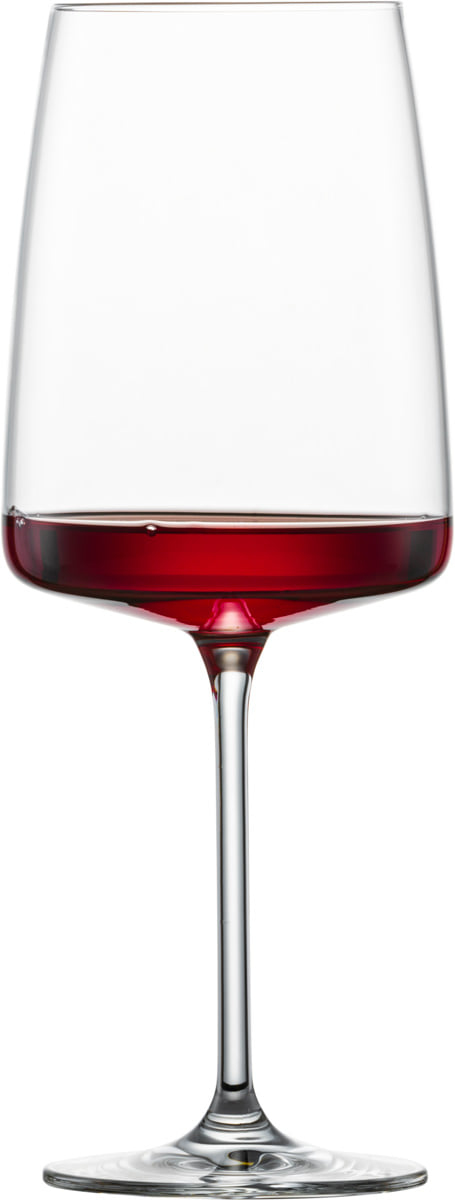 Gefülltes Rotweinglas Sensa kraftvoll & würzig von Schott Zwiesel