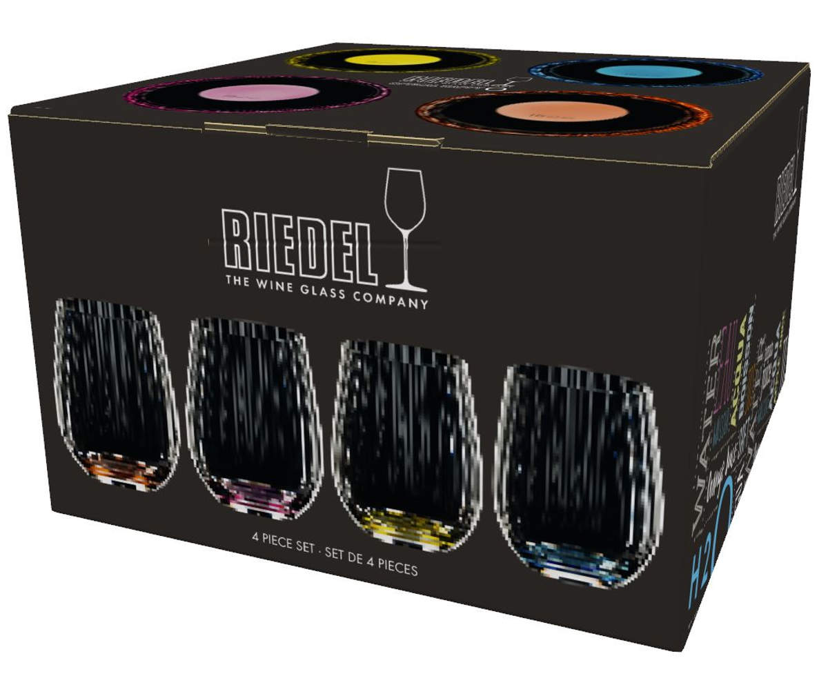 Tumbler bunt - Happy O Optisch | Riedel | 340 ml (4 Stk)