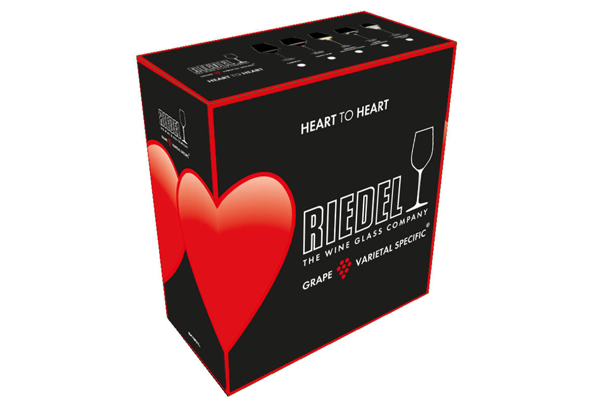 Rotweinglas Cabernet Sauvignon - Vorteilsset 3+1 Stück  | Heart to Heart - Riedel | 800 ml