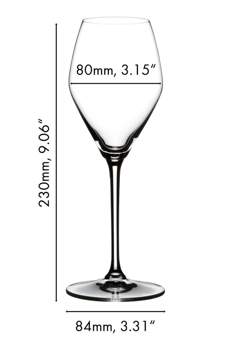 Roséwein / Rose Champagnerglas | Extreme - Riedel | 320 ml (2 Stk)