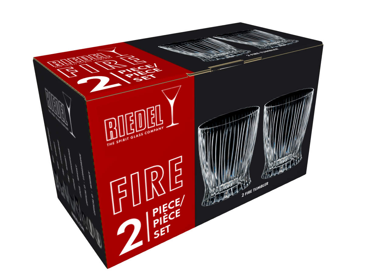 Whisky Glas Fire | Tumbler Collection - Riedel | 300 ml (2 Stk) Whisky Glas Fire | Tumbler Collection - Riedel | 300 ml (2 Stk)