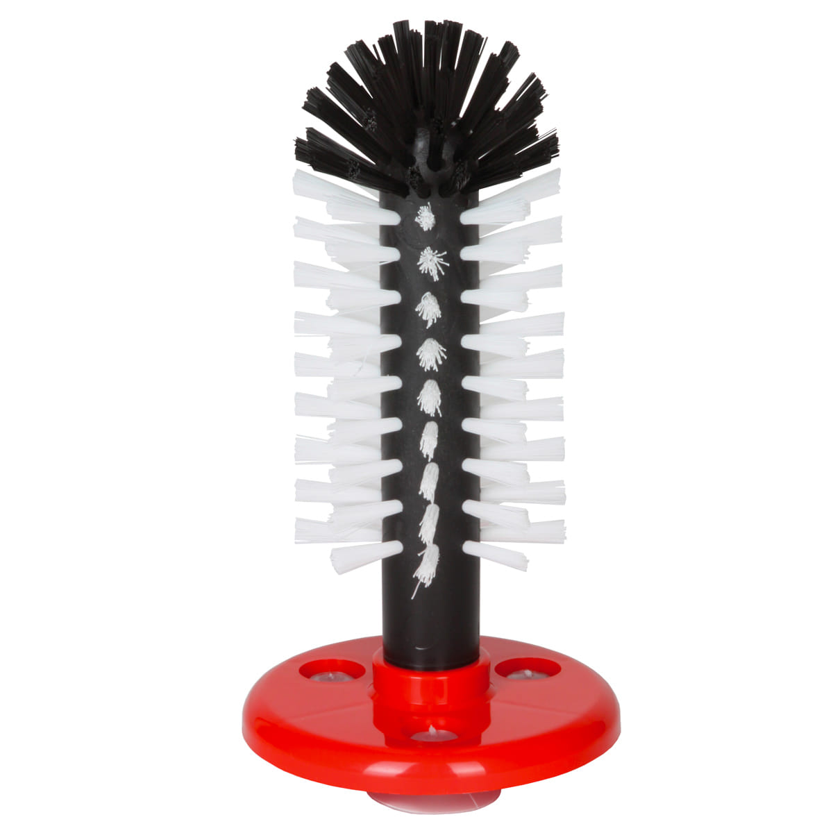 Einzelne Nylon Gläserbürste auf Standfuß
