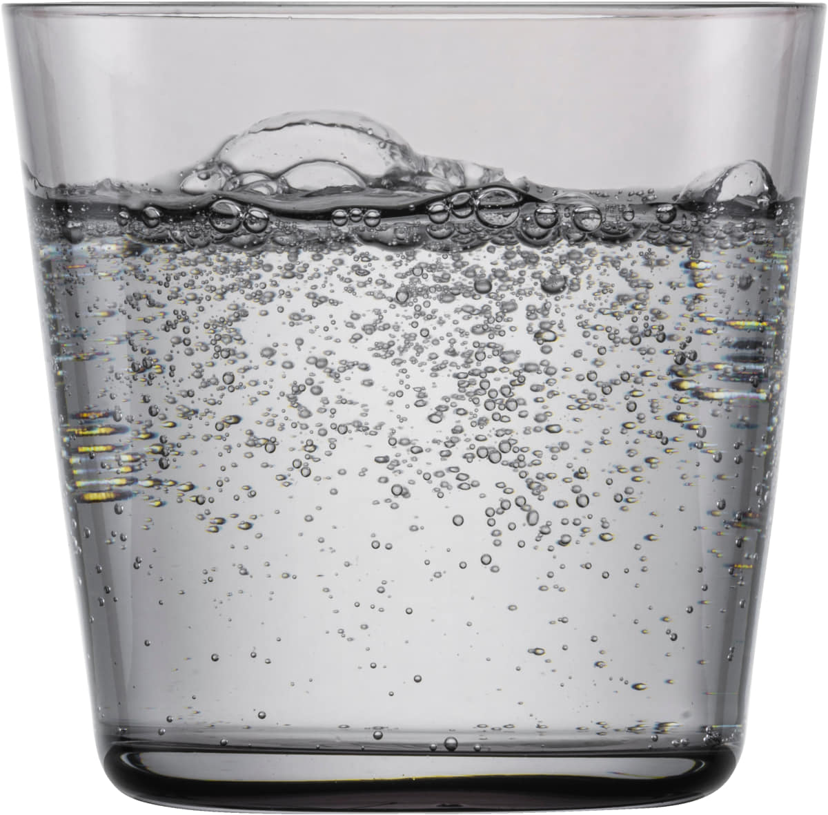 Kleines, gefülltes Wasserglas Together von Schott Zwiesel, Graphit