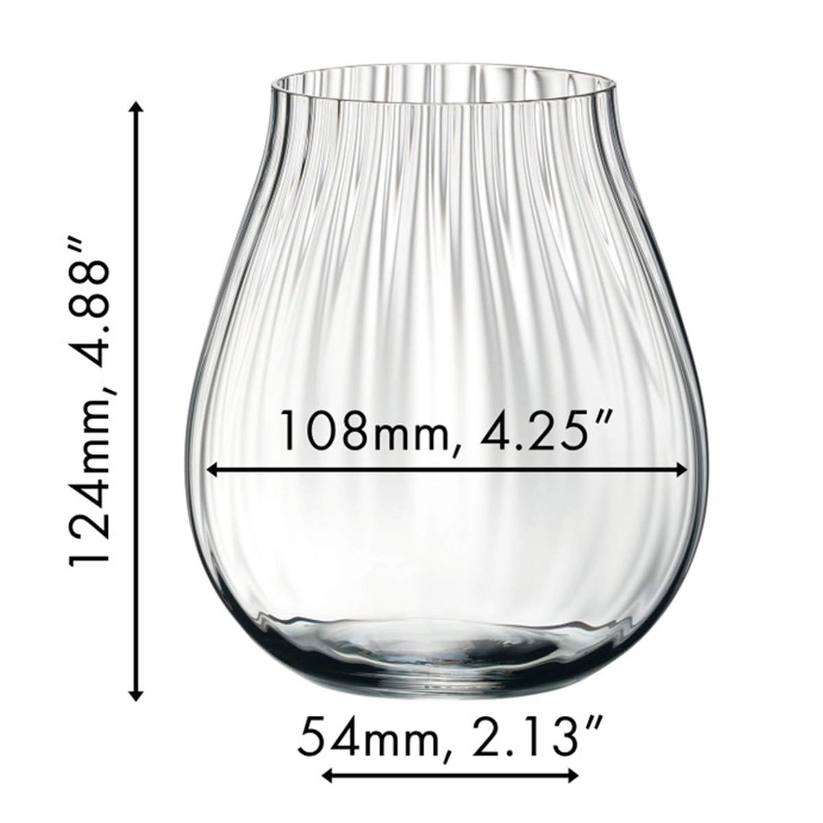Gin Set Optisch O | Mixing Set - Riedel | 760 ml (4 Stk)