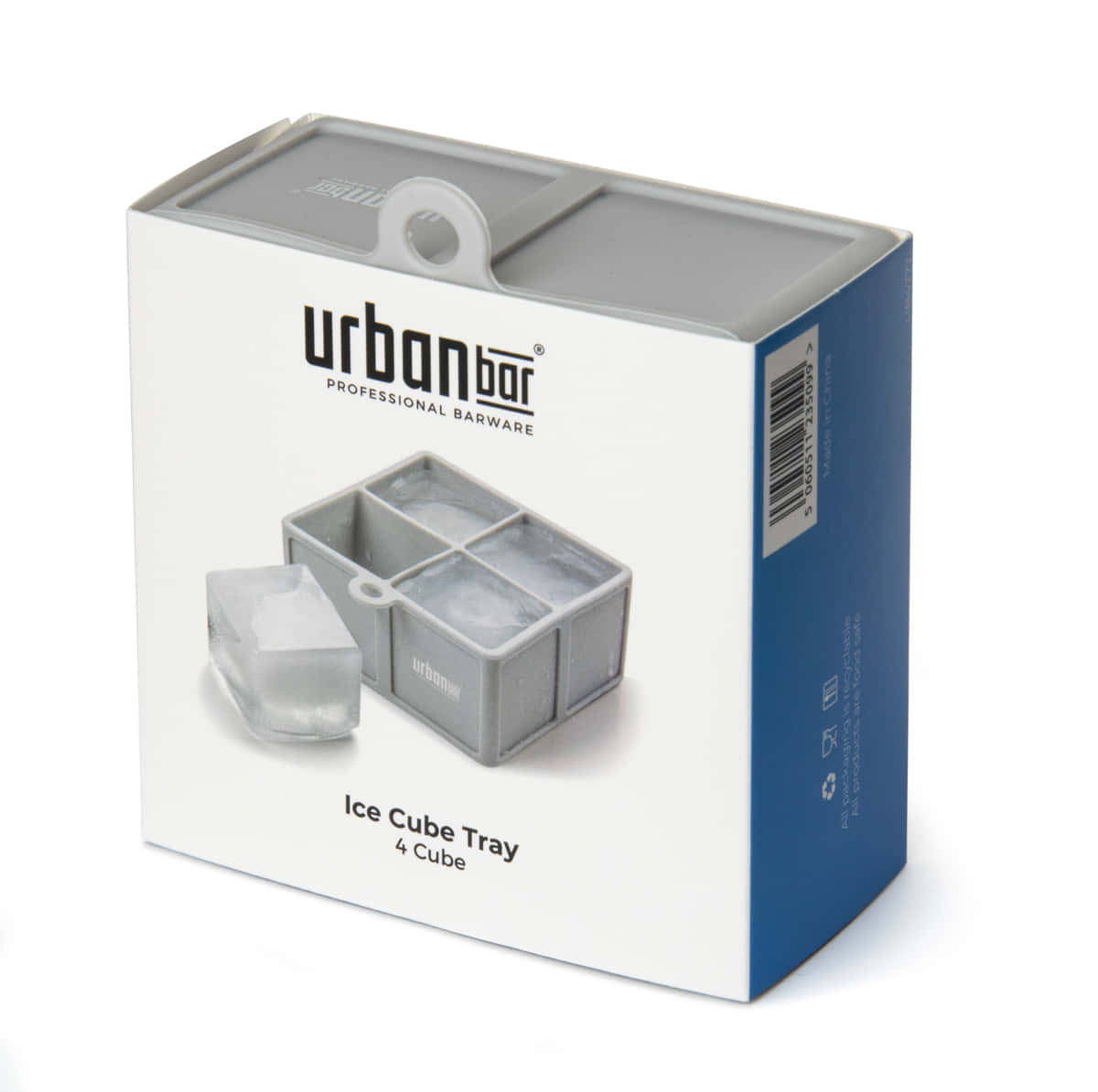Verpackung Eiswürfelform 4 x 4cm Eiswürfel für Cocktails