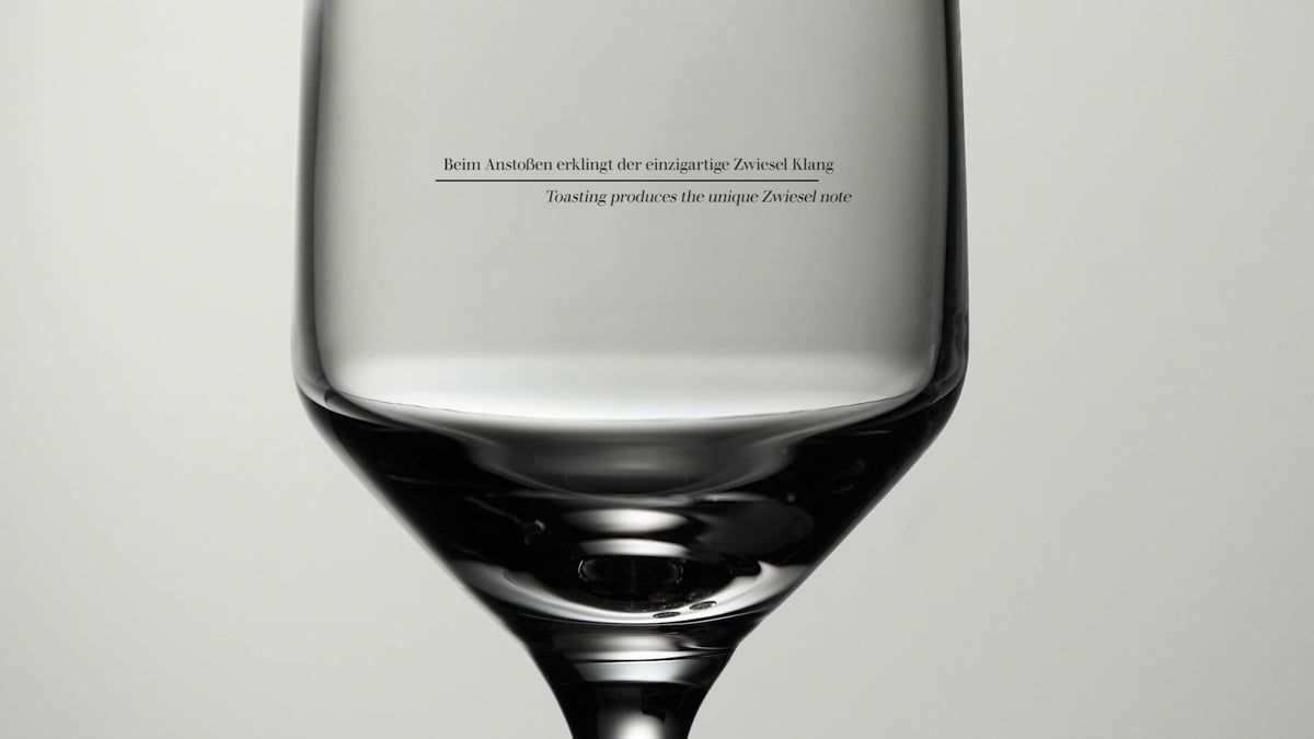 Detailansicht: gefülltes Sektglas Pure Belfesta von Schott Zwiesel