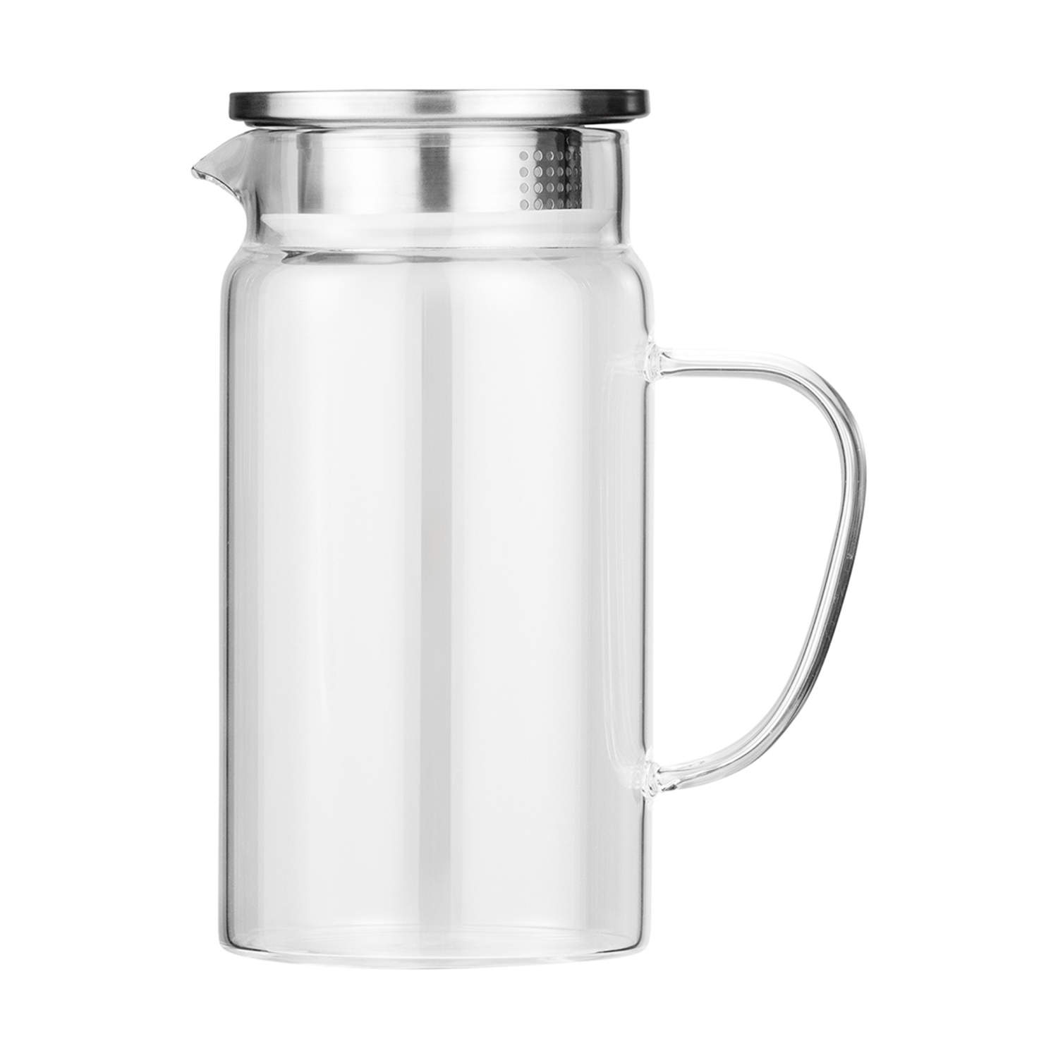 Karaffe mit Edelstahl-Deckel | 1 L