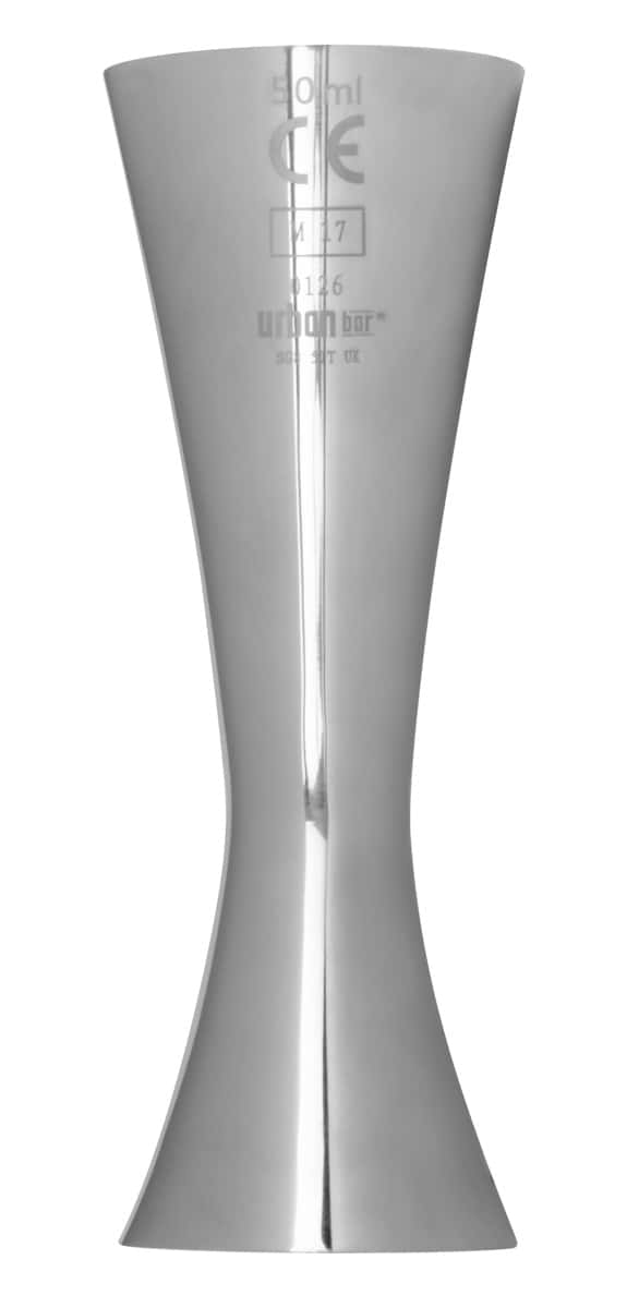 Barmaß - Aero Jigger - CE | 25/50 ml - Silber Cocktail Barmaß Aero Jigger für 25 ml und 50 ml