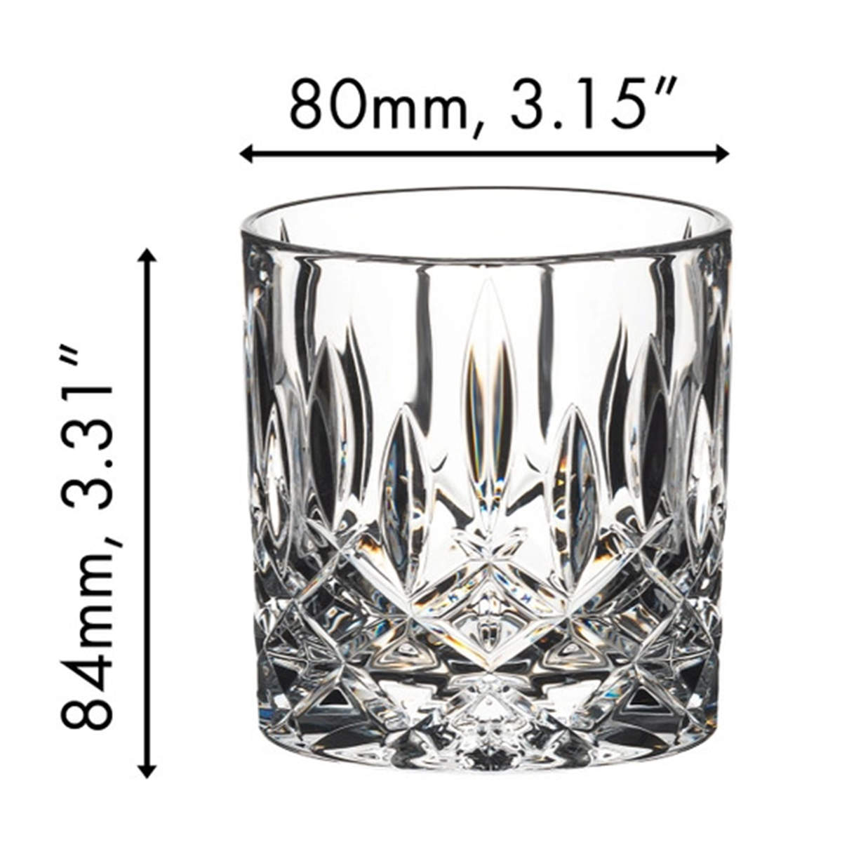 Single Old Fashioned Glas Spey | Tumbler Collection - Riedel | 250 ml (2 Stk)
