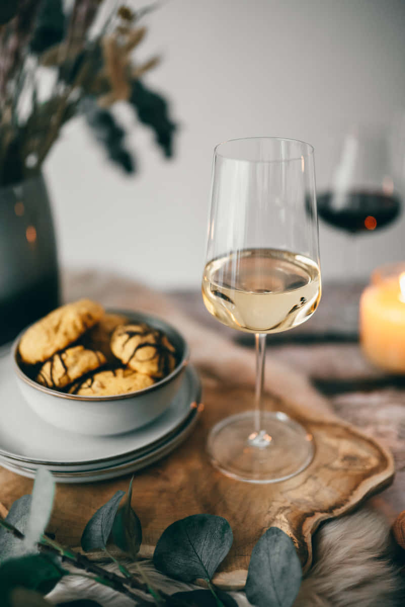 Süßweinglas Verbelle / Vervino von Schott Zwiesel mit Dessert Dessert und Süßweinglas Verbelle / Vervino von Schott Zwiesel