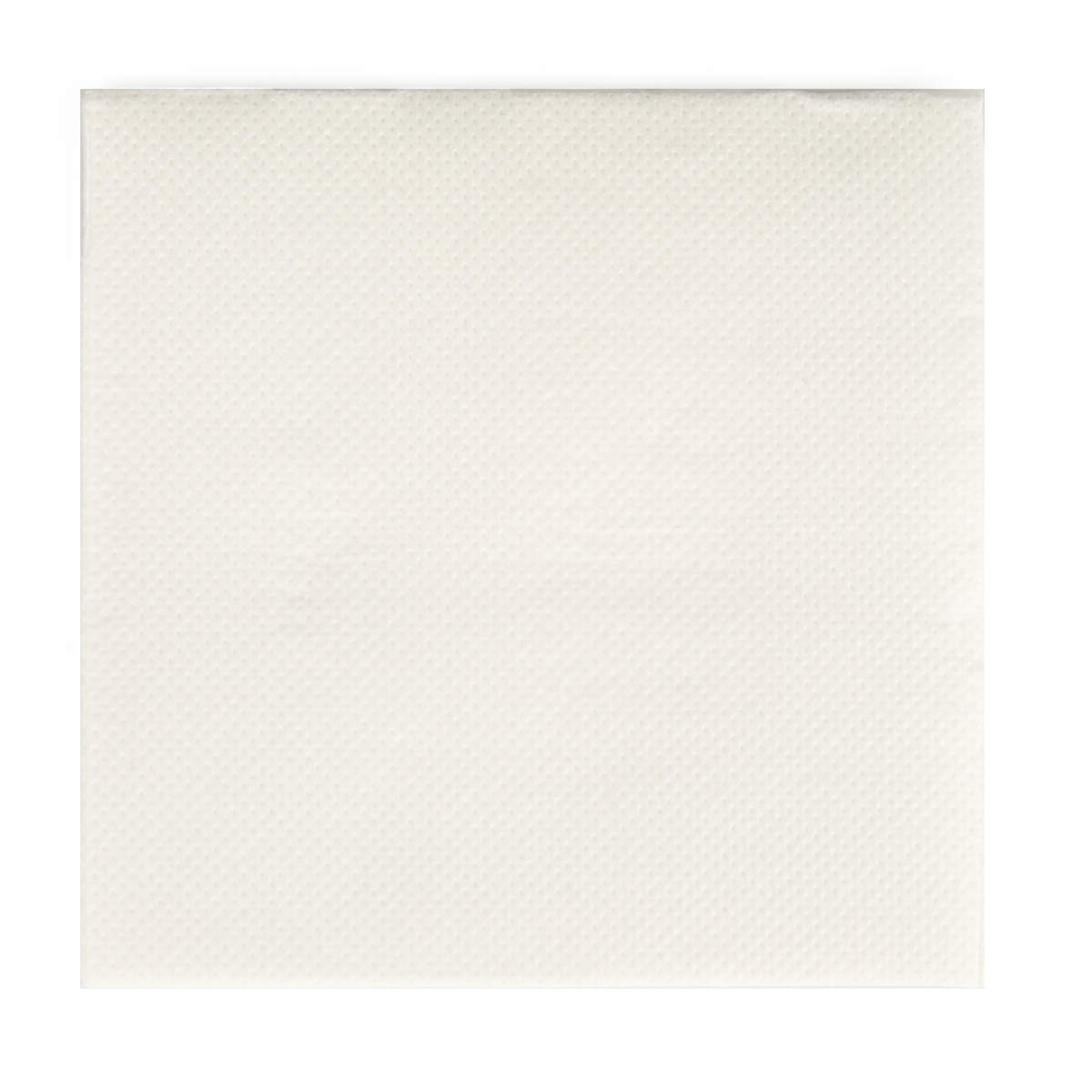 Cocktail-Serviette 20x20 cm | Weiß – ¼ Falz – 2-lagig (125 Stk)