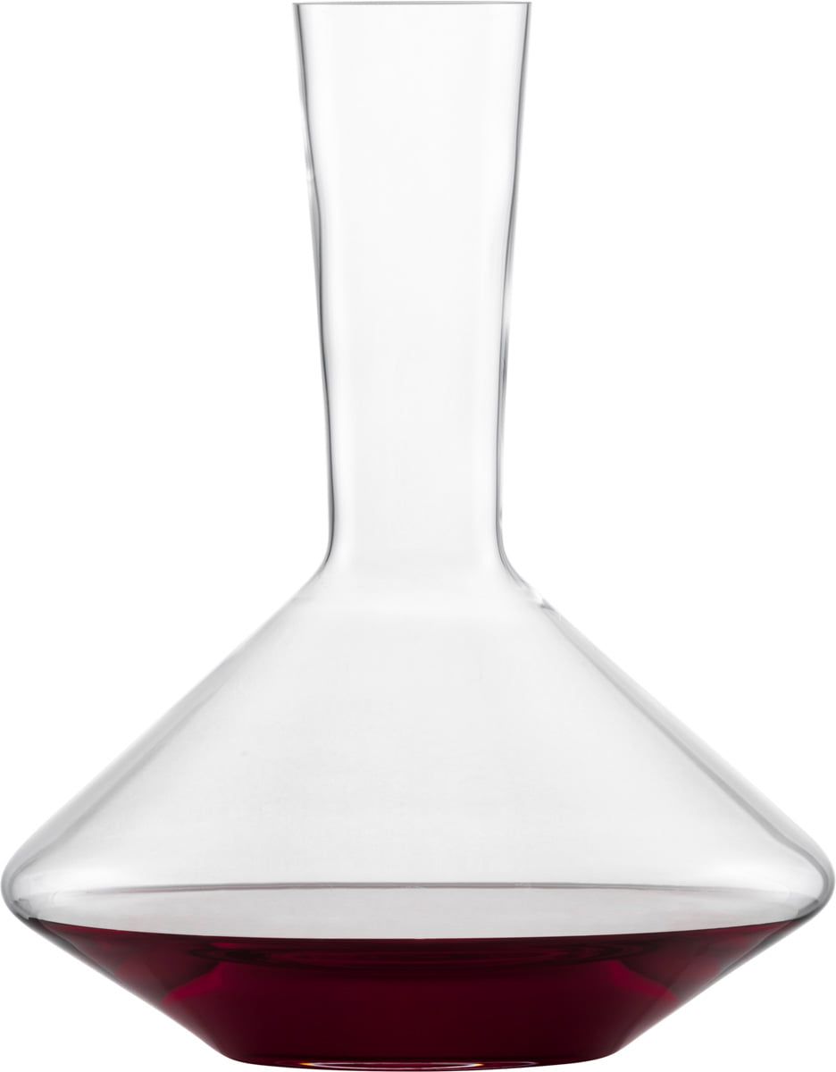 Mit Rotwein gefüllter Weindekanter Pure Belfesta von Schott Zwiesel