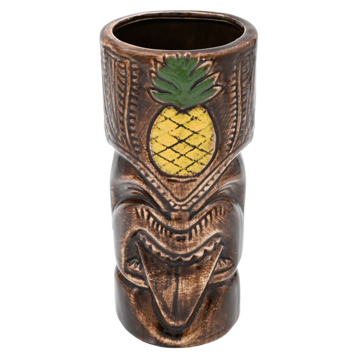 Tiki Becher Anaface mit Fratze und Ananas