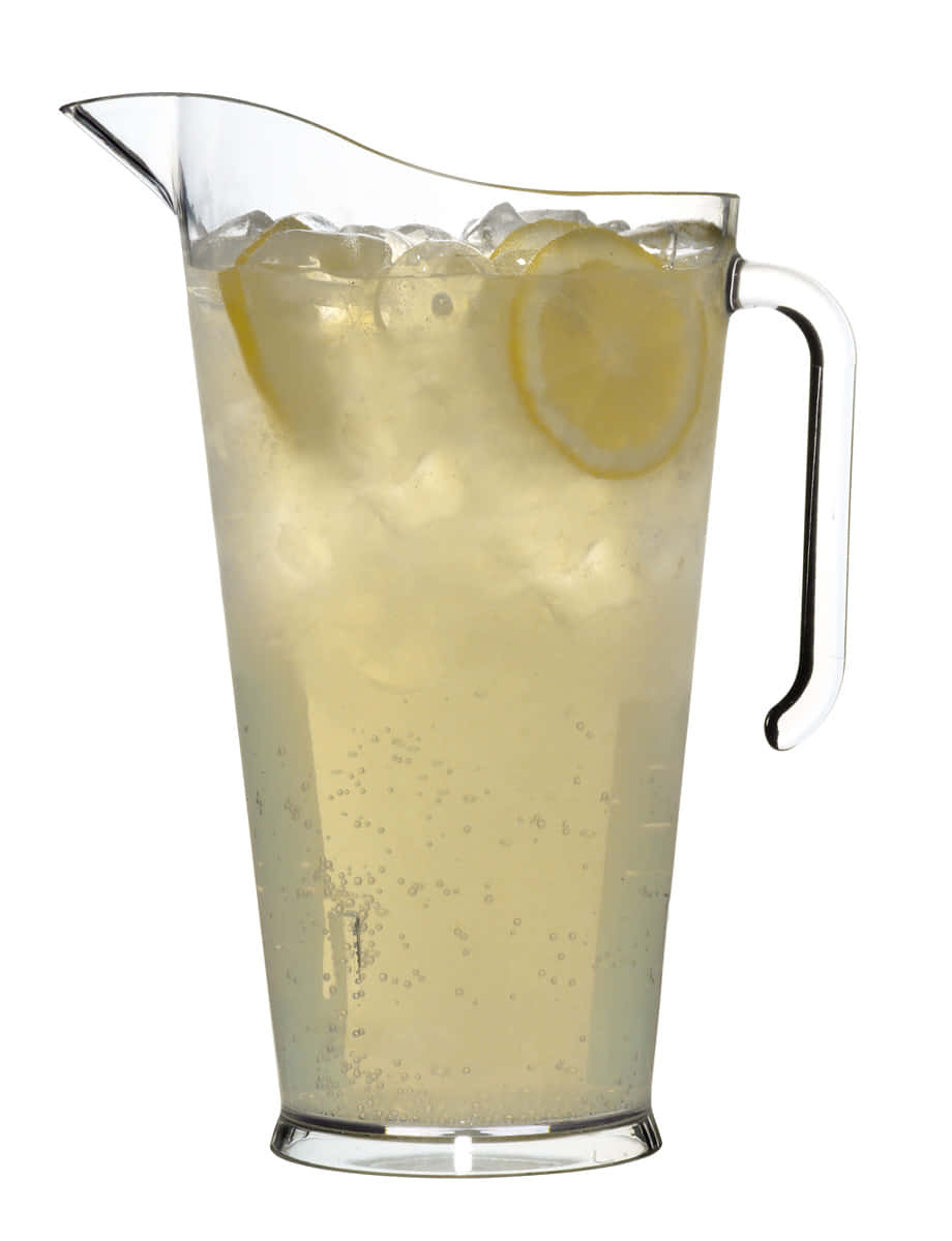 StapelbarerPitcher mit Limonade gefüllt