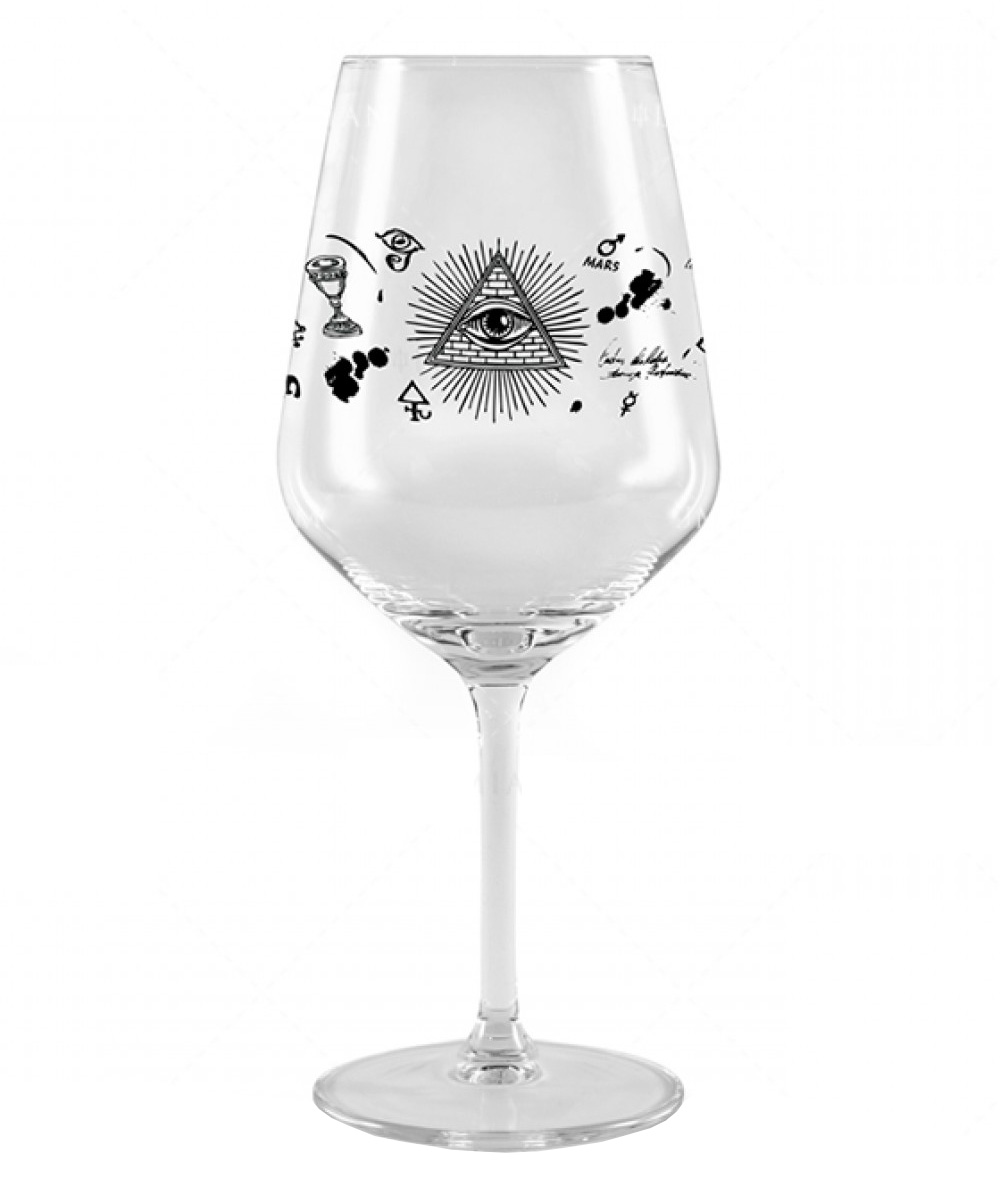 Weinglas - Alchemy Verzierung | 530 ml