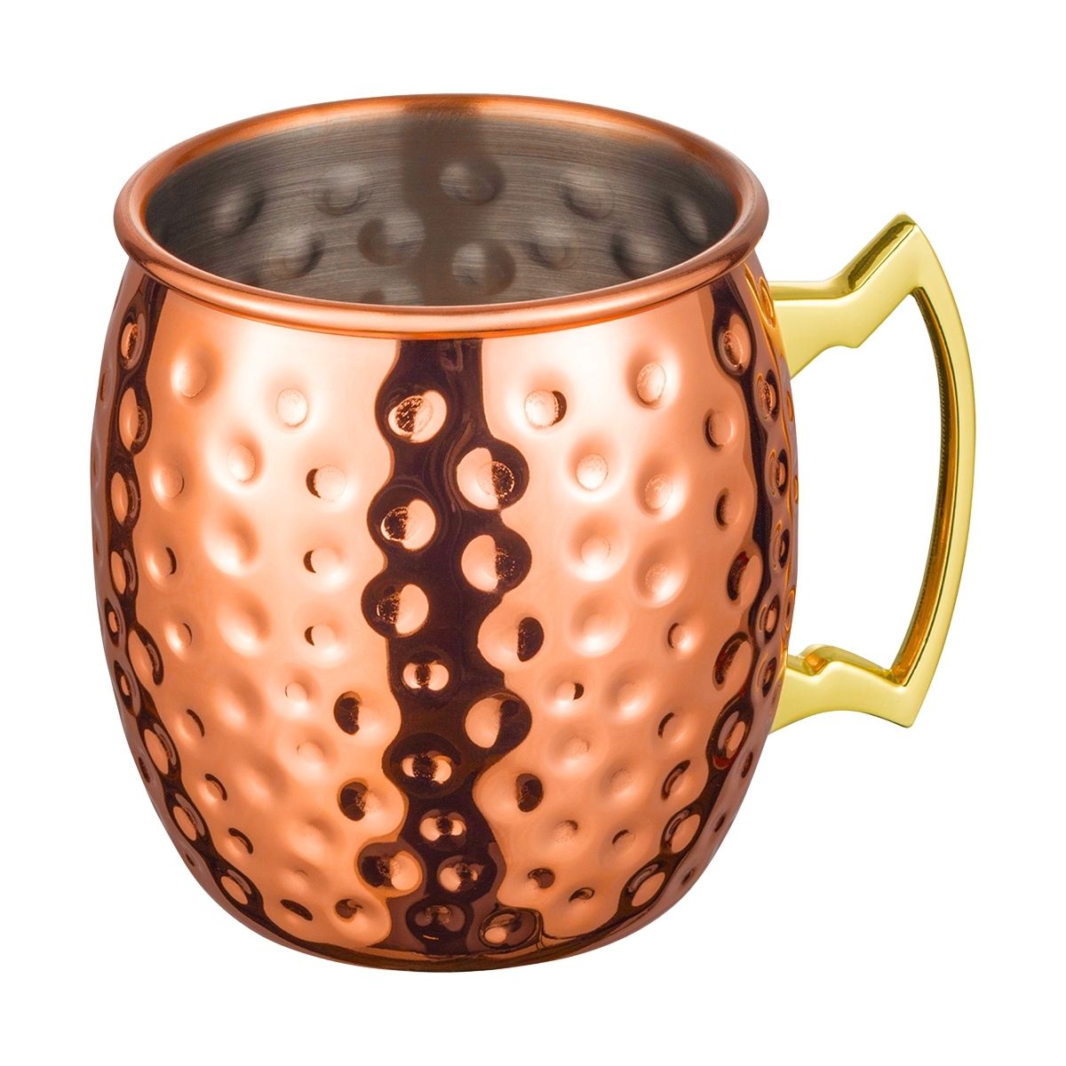 Moscow Mule Kupferbecher | gehämmert - 400 ml