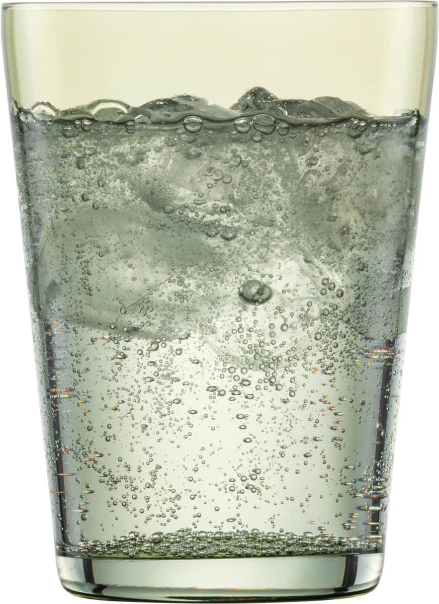 Gefülltes Wasserglas Together von Schott Zwiesel, Olive