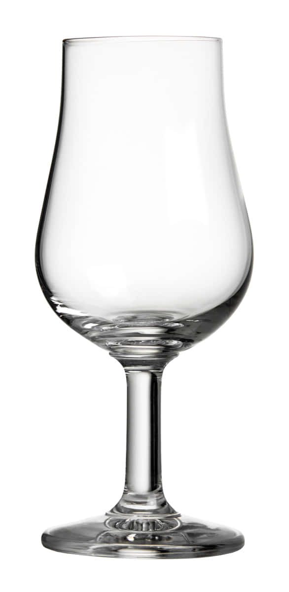 Whisky Tastingglas in Tulpenform mit Stiel