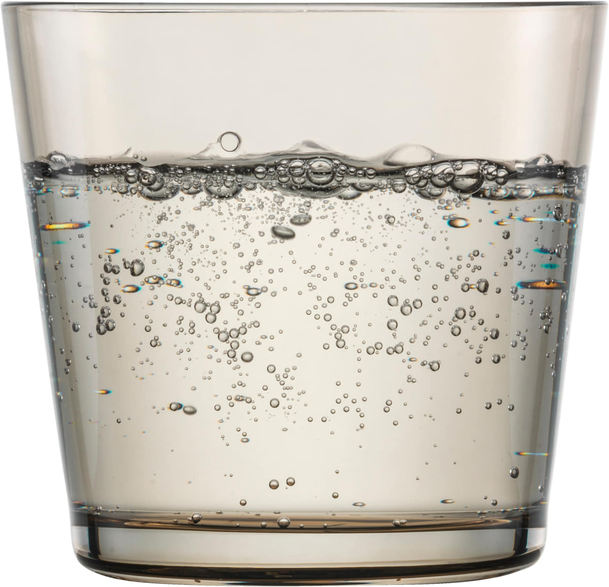 Kleines, gefülltes Wasserglas Together von Schott Zwiesel, Taupe