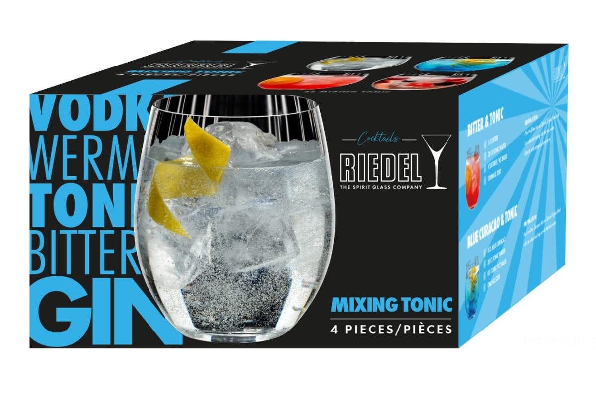Tonic Tumbler | Mixing Set - Riedel | 580 ml (4 Stk) Tonic Tumbler | Mixing Set - Riedel | 580 ml (4 Stk)