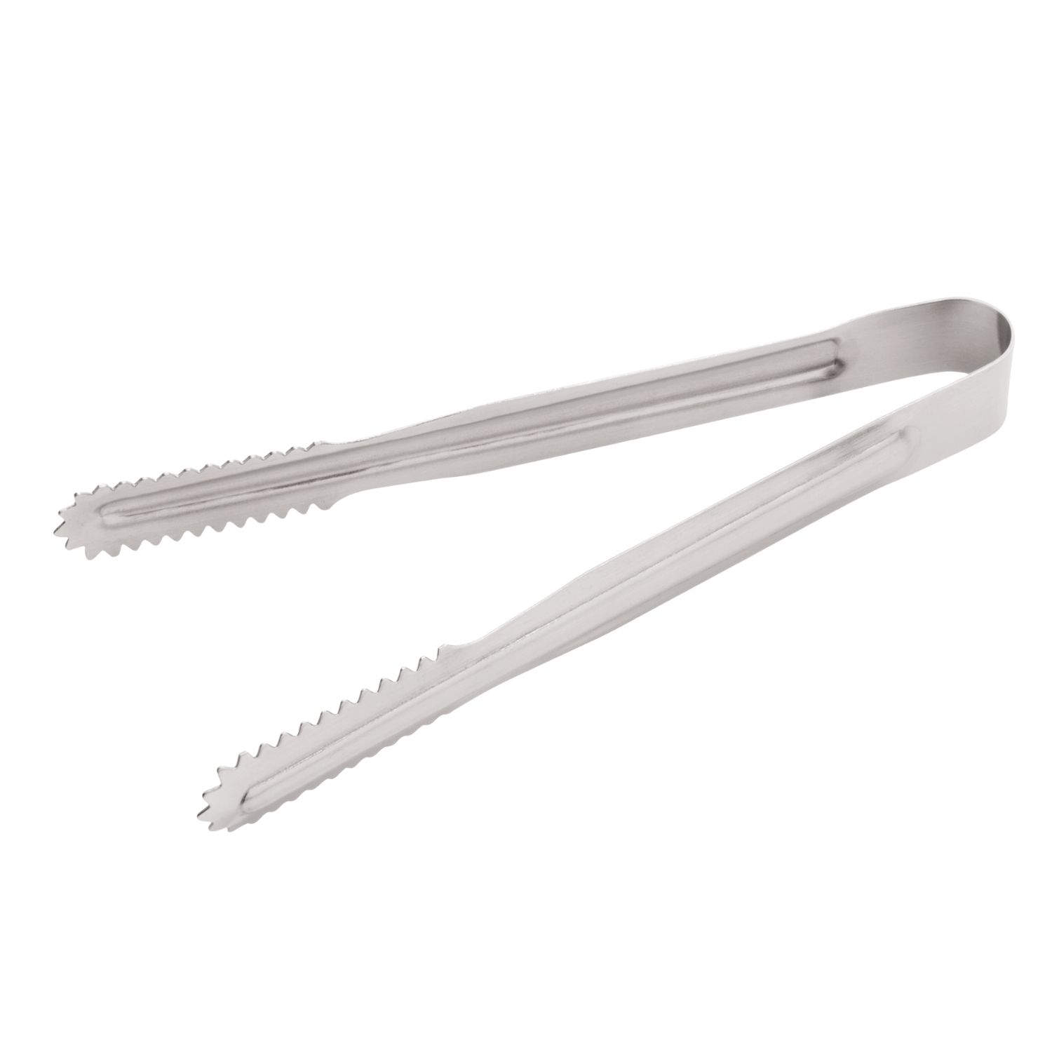 Eiszange Edelstahl | 20 cm - Silber
