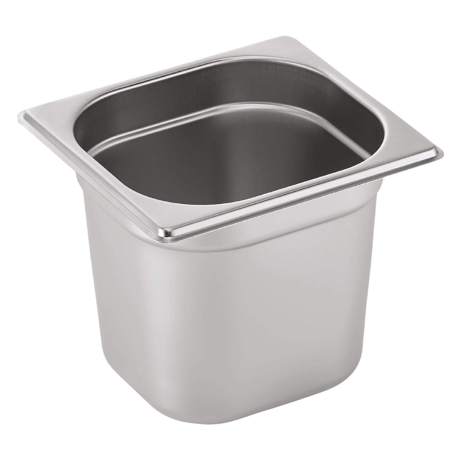 GN 1/6 Behälter - Edelstahl - GN Essentials | 15 cm