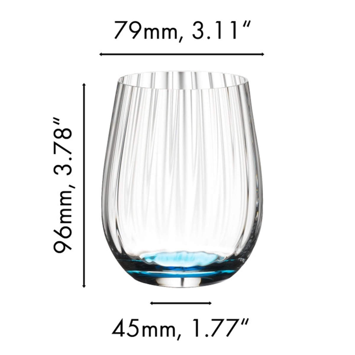 Tumbler bunt - Happy O Optisch | Riedel | 340 ml (4 Stk)