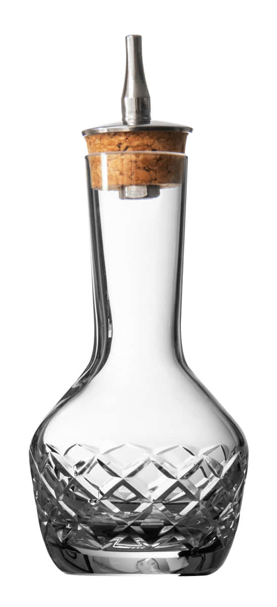 Cocktail Bitterflasche mit Rautenmuster