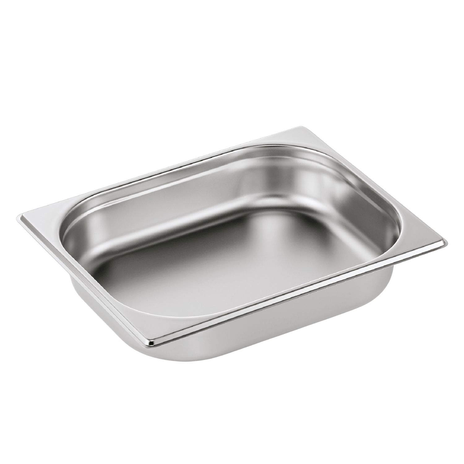 GN 1/2 Behälter - Edelstahl - GN Essentials | 6,5 cm